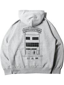 "game clothing 20th Anniversary" WDsounds×WANDERMAN×Biv COLLABORATION PULLOVER HOODIE Art Work by WACK WACK gray ゲームクロージング コラボ アニバーサリー プルオーバー フーディー パーカー グレー