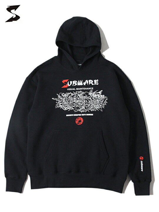 楽天市場】【正規取扱店】SUBWARE x Jahan Hoodie black サブウェア 