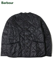 【インポート正規品】Barbour LIDDESDALE CARDIGAN QUILTED JACKET black バブアー カーディガン キルティング ジャケット ブラック