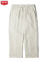 【インポート】 RED KAP PT010 8oz WORK PANTS Tan Beige レッド キャップ 8オンス プレスト ワークパンツ チノパン タン ベージュ
