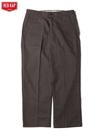 【インポート】 RED KAP 8oz WORK PANTS Brown レッド キャップ 8オンス プレスト ワークパンツ チノパン ブラウン PT10