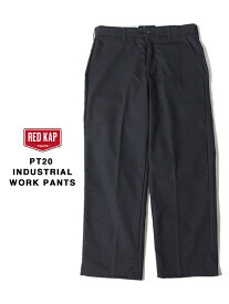 【インポート】 RED KAP PT20 DURA-KAP INDUSTRIAL WORK PANTS black レッド キャップ ワイド インダストリアルワークパンツ チノパン ブラック