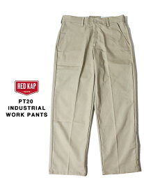 【インポート】 RED KAP PT20 DURA-KAP INDUSTRIAL WORK PANTS khaki レッド キャップ ワイド インダストリアルワークパンツ チノパン カーキ