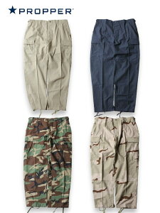 �y�C���|�[�g�zPROPPER COTTON RIPSTOP TROUSER BDU CARGO PANTS SHORT khaki d.navy woodland camo 3color desert camo �v���p�[ �R�b�g�����b�v�X�g�b�v �J�[�S�p���c �V���[�g�����O�X �{�^���t���C �J�[�L �_�[�N�l�C