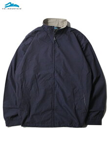 �y�C���|�[�g�zTRI-MOUNTAIN J5308 RADIUS LIGHT WEIGHT WIND ROOF NYLON JACKET navy/khaki �g���C�}�E���e�� ���C�g �E�F�C�g �E�B���h���[�t �i�C���� �W���P�b�g �l�C�r�[