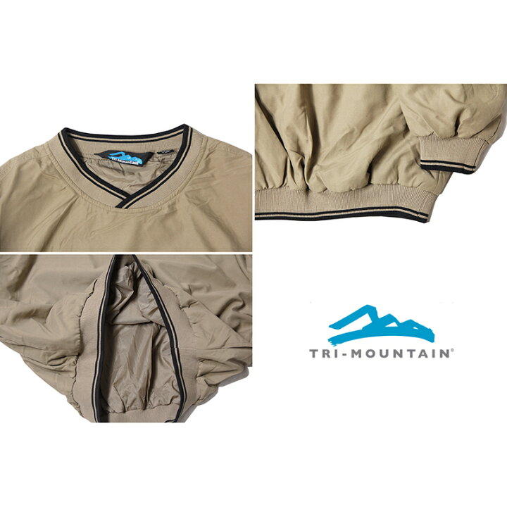 楽天市場】【インポート】TRI-MOUNTAIN 2560 Atlantic Pullover khaki 