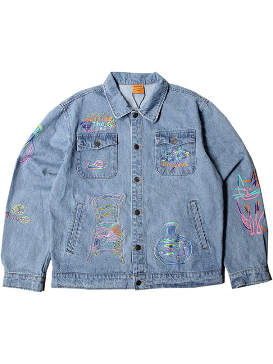 楽天市場】【インポート】VAN GOGH MUSEUM DENIM JACKET light bue 