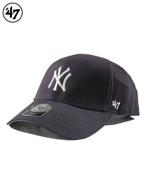 キッズサイズ【インポート】DEAD STOCK '47 BRAND KIDS 6 PANEL ADJUSTABLE CAP "NEW YORK YANKEES" navy/white デッドストック '47ブランド 6 パネル アジャスタブルキャップ ニューヨーク ヤンキース ネイビー ホワイト