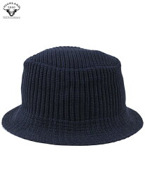 【インポート】HIGHLAND 2000 Cotton Crusher Hat navy ハイランド コットン ニットクラッシャー ハット ニット帽 紺色 ネイビー