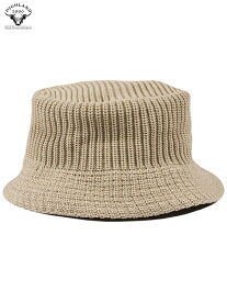 【インポート】HIGHLAND 2000 Cotton Crusher Hat khaki ハイランド コットン ニットクラッシャー ハット ニット帽 カーキ