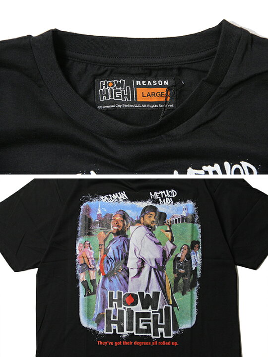 楽天市場】【インポート】 HOW HIGH POSTER T-SHIRTS TEE black 