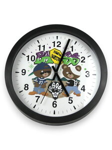 WACKWACK  BASS  WALL CLOCK PAPER CUTTING ART (�؂�G�j���v