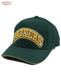 【DEAD STOCK】AMERICAN NEEDLE GREEN BAY PACKERS green アメリカンニードル ストラップバック キャップ グリーン