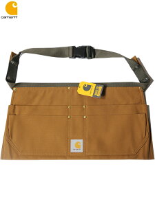 【インポート】Carhartt FIRM DUCK HALF APRON carhartt brown カーハート ファーム ダック ハーフ エプロンワーク エプロン 前掛け 腰エプロン ツールエプロン カーハート ブラウン