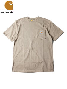 �yUS���f���z�������� Carhartt 6.75oz SHORT SLEEVE POCKET T-SHIRTS TEE desert �J�[�n�[�g 6.75�I���X �V���[�g �X���[�u �|�P�b�g T�V���c �f�U�[�g K87