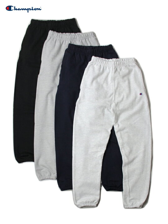 楽天市場】【USモデル】Champion 12oz REVERSE WEAVE SWEAT PANTS チャンピオン12オンス リバースウィーブ  スウェットパンツ シルバーグレー/ネイビー/オックスフォードグレー/ブラック : game clothing