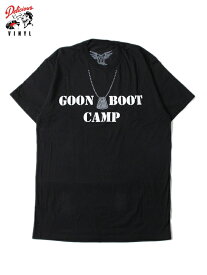 【US買い付け正規品】Delicious Vinyl GOON BOOT CAMP S/S TEE black デリシャスヴァイナル Tシャツ ブラック