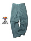 【USモデル】Dickies 874 ORIGINAL WORK PANTS lincoln green ディッキーズ 874ワークパンツ ワイド ストレート レングス30 リンカーングリーン