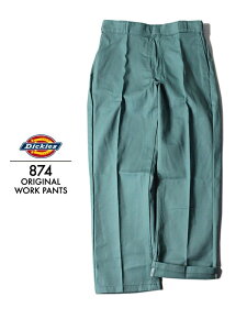 �yUS���f���zDickies 874 ORIGINAL WORK PANTS lincoln green �f�B�b�L�[�Y 874���[�N�p���c ���C�h �X�g���[�g �����O�X30 �����J�[���O���[��