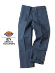 【USモデル】Dickies 874 ORIGINAL WORK PANTS airforce blue ディッキーズ 874ワークパンツ ワイド ストレート レングス30 エアフォース ブルー