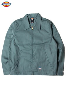 �yUS���f���zDickies JT75 UNLINED EISENHOWER WORK JACKET lincoln green �f�B�b�L�[�Y �A�����C���h �A�C�[���n���[�W���P�b�g �����J�[���O���[��