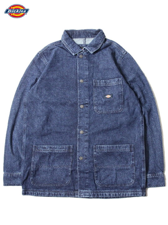 楽天市場】【USモデル】Dickies TCR09 DENIM CHORE COAT stonewashed 