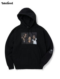 【正規取扱店】 Ernie Paniccioli for INTERBREED “The Fugees ” Heavy Hoodie black インターブリード アーニーパニチョリ ザ フージーズ フーディ パーカー ブラック