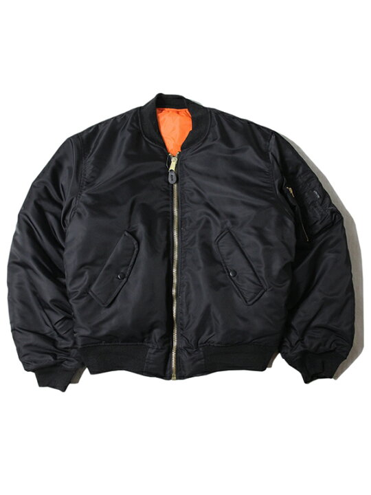 楽天市場】【インポート】MIL-TEC by Strum MA-1 FLIGHT JACKET black 