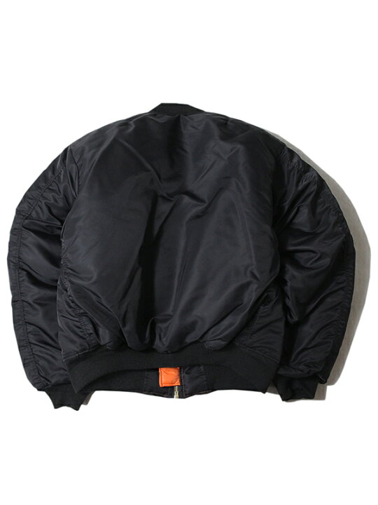 楽天市場】【インポート】MIL-TEC by Strum MA-1 FLIGHT JACKET black 