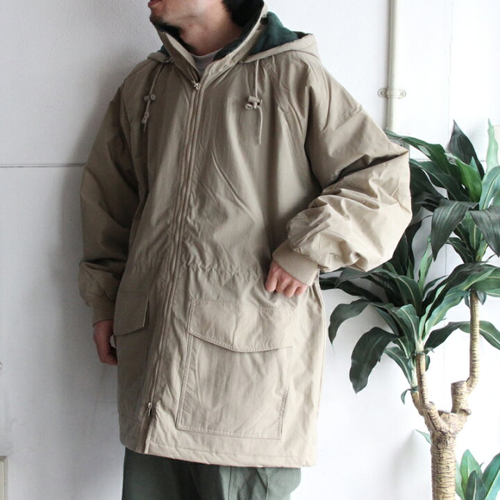 【インポート】TRI-MOUNTAIN 9900 Woodsman Nylon Fleece Hooded Parka Jacket  khaki x forest green トライマウンテン ナイロン ジャケット フリース フード カーキ game clothing