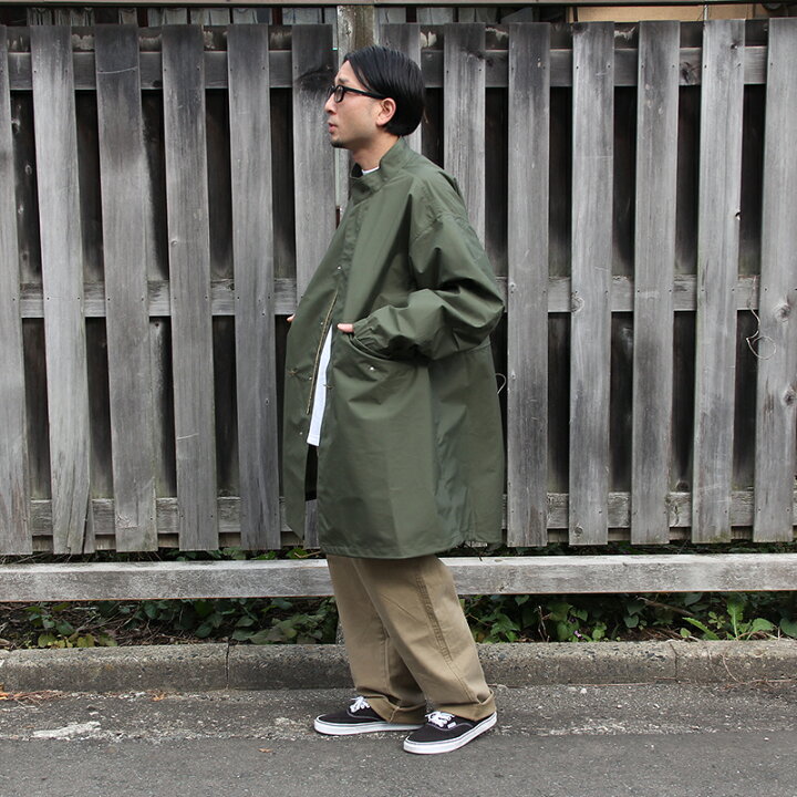 楽天市場 Powderhorn Mountaineering P H M Mods Coat Olive パウダーホーン マウンテニアリング ナイロンシェル ロング モッズコート M65 ミリタリーコート オリーブ グリーン Game Clothing