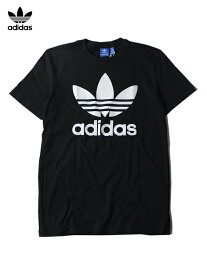 【USモデル】adidas ORIGINALS アディダス オリジナルス TREFOIL LOGO TEE Tシャツ トレフォイル ロゴ 半袖 黒 ブラック black