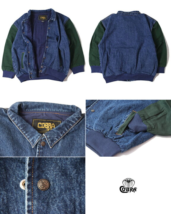 楽天市場】【インポート】COBRA CAPS RANGER DENIM STADIUM JACKET 