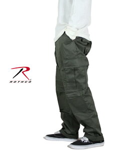 �y�C���|�[�g �zROTHCO TACTICAL BDU 6POCKET MILITARY CARGO PANTS olive ���X�R �^�N�e�B�J�� �~���^���[ 6�|�P�b�g �J�[�S �p���c �I���[�u