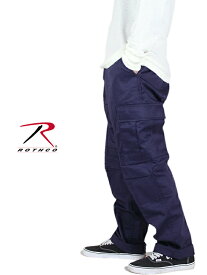 【インポート 】ROTHCO TACTICAL BDU 6POCKET MILITARY CARGO PANTS navy blue ロスコ タクティカル ミリタリー 6ポケット カーゴ パンツ ネイビー ブルー