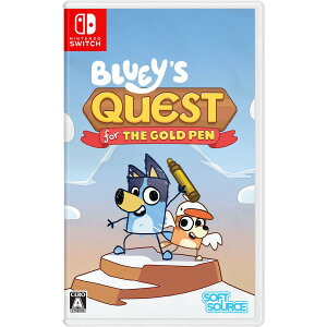 �y���������E�������O���o�ׁE�V�i�zNintendo Switch Bluey's Quest for the Gold Pen (7��30������)051317