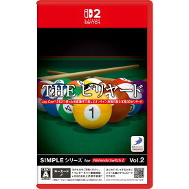 【送料無料・発売日前日出荷・新品】Nintendo Switch 2 SIMPLEシリーズ for Nintendo Switch 2 Vol.2 THE ビリヤード (4月2日発売)020101