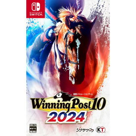 【送料無料・即日出荷】【新品】Nintendo Switch Winning Post 10 2024(ウイニングポスト10 2024) 通常版 051383