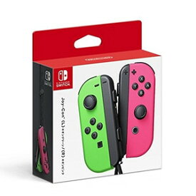 【送料無料・即日出荷】任天堂純正品　Nintendo Switch Joy-Con(L)ネオングリーン/(R)ネオンピンク ジョイコン 500368