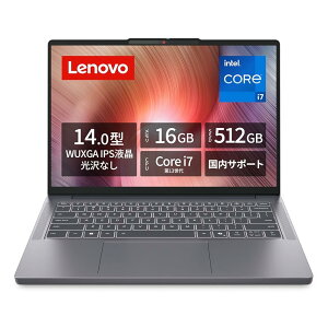 [�V�i/���J��] �m�[�gPC Lenovo IdeaPad Slim3 14�^ i7 16GB 512GB 83K00074JP