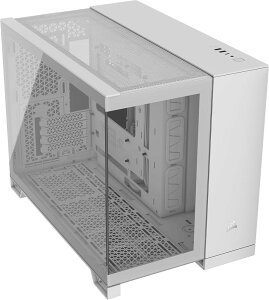 [�V�i/���J��] CORSAIR 2500X PC�P�[�X MicroATX �z���C�g �� �f���A���`�����o�[ CC-9011266-WW