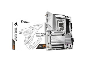 GIGABYTE B650 AORUS ELITE AX ICE MB6453 AM5 DDR5 ATX }U[{[h Ryzen 7000 zCg