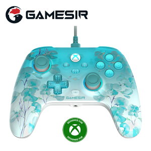 GameSir T7 Pro Floral USBLڑ Q[~ORg[[ XboxCZX擾i Xbox WindowsΉ USB Type-C to Type-A U 蓖 3.5mmI[fBIWbN WCȂ [J[ۏ1N+V
