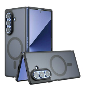 MagSafe�Ή� ���C�X�}�[�g�t�H���P�[�X Samsung Galaxy Z Fold 7 ZFold 6 ZFold 5 5G�p �ϏՌ� �}�b�g�w�� ���C�����X�[�d�J�o�[