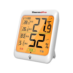 ThermoProT[v xv xvfW^ xvxv LCDobNCgt ōŒቷxl\ 24ԃf[^L^ x ₷ Kx\ CeA Ԃ ƒp OW