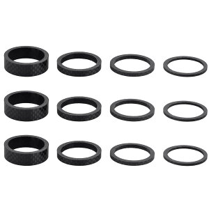 TRIWONDER wbhZbgXy[T[ 28.6mm [Xy[T[ oCNXy[T[ XeXy[T[ RXy[T[ [hoCN }EeoCN Bike Headset Spacer (02 ubN - 12pcs)