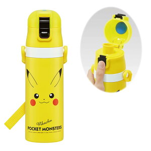 �X�P�[�^�[(Skater) ���� �q���p ������ 470ml �|�P���� �s�J�`���E �t�F�C�X 23 �j�̎q ���̎q �ۗ��p �X�e�����X �y�ʃ^�C�v waterbottle �X�|�[�c�{�g�� �L�b�Y ���ǂ� ���r SDC4-A