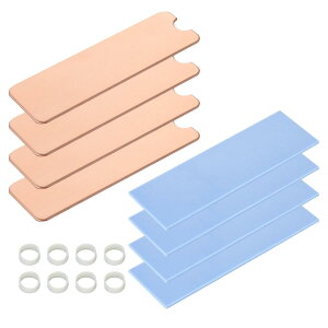 ELUTENG M.2 SSD q[gVN  ^ q[gVN MڒV[gt 4Zbg 2280 M.2 SSDp M\΍ pWG[^[tB NVME SSDN[[ M`ʃe[v VRSOt 