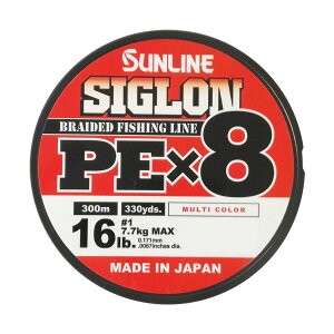 �T�����C��(SUNLINE) ���C�� �V�O���� PEx8 300m 5�F 1�� 16LB J