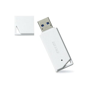 BUFFALO USB3.1(Gen1)�Ή� USB�������[ �o�����[���f�� 64GB �z���C�g RUF3-K64GB-WH